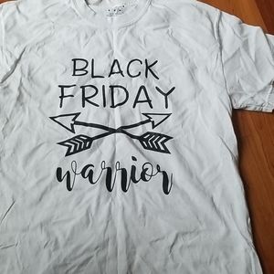 GUC ladies Medium T "Black Friday Warrior"